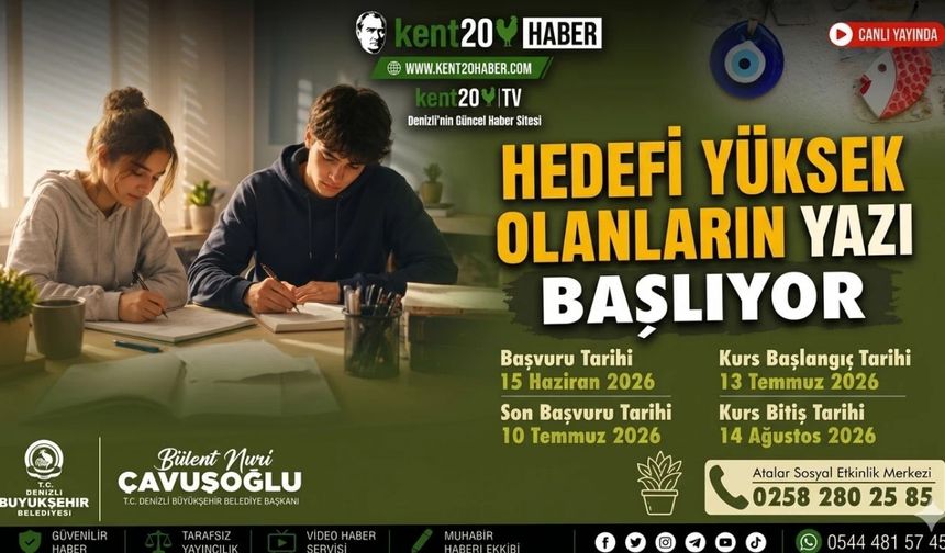 Hedefi Yüksek Olanların Yazı Başlıyor