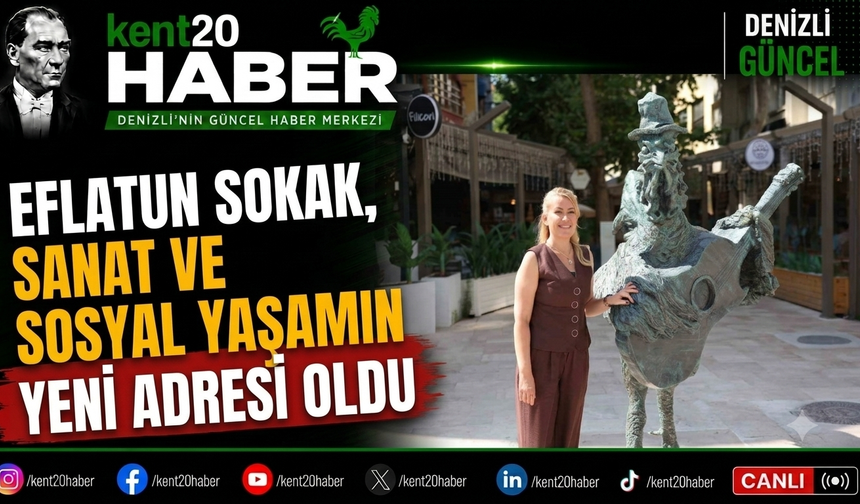 Eflatun Sokak, Sanat ve Sosyal Yaşamın Yeni Adresi Oldu