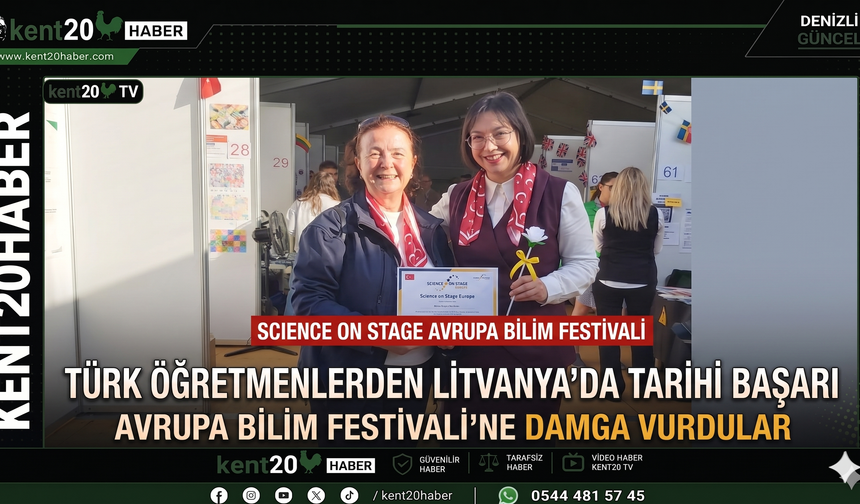 Türk Öğretmenlerden Litvanya’da Tarihi Başarı
