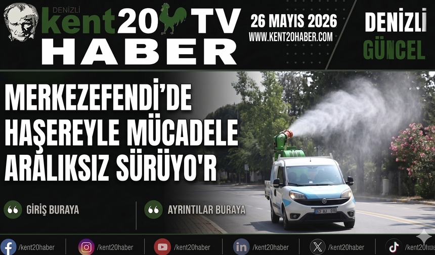 Merkezefendi’de Haşereyle Mücadele Aralıksız Sürüyor