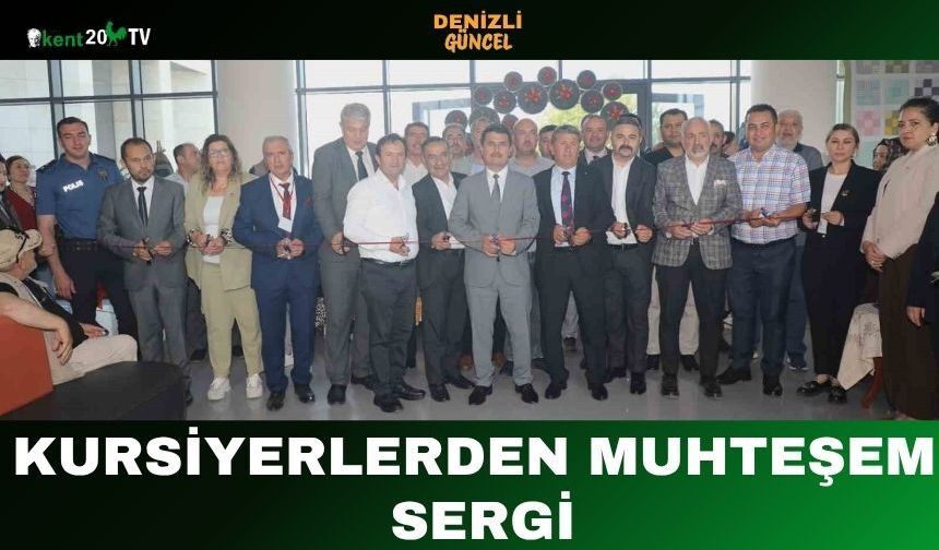Kursiyerlerden Muhteşem Sergi