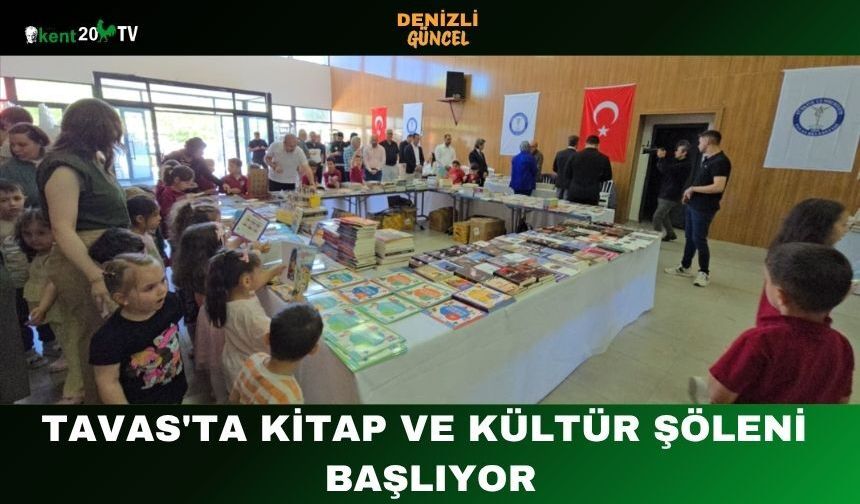 Tavas'ta Kitap ve Kültür Şöleni Başlıyor