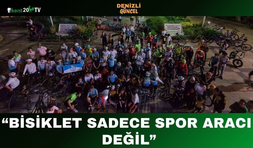 Bisiklet Sadece Spor Aracı  Değil