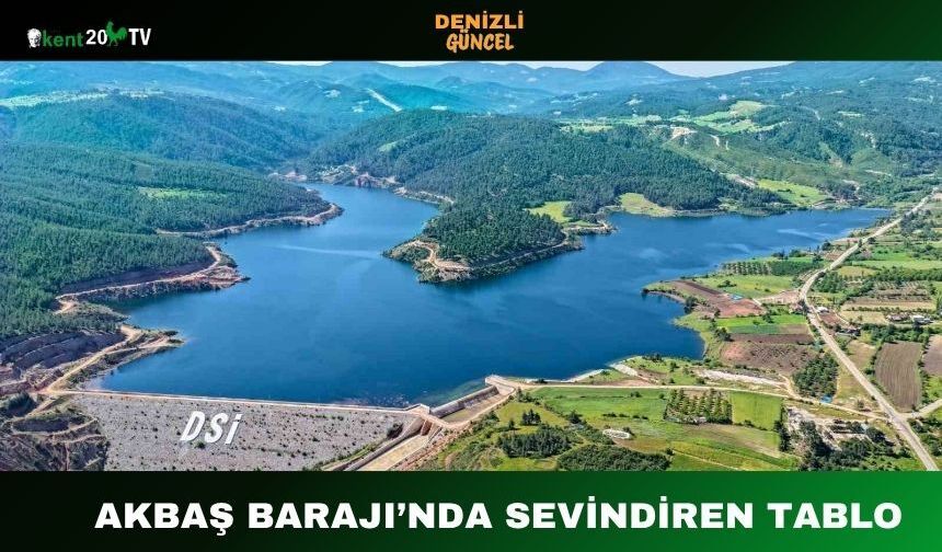 Akbaş Barajı’nda Sevindiren Tablo