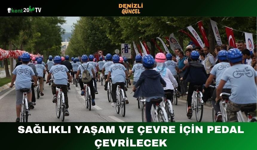 Sağlıklı Yaşam ve Çevre İçin Pedal Çevrilecek
