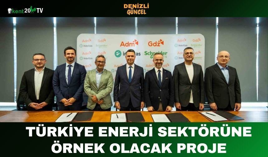 Türkiye  Enerji Sektörüne Örnek Olacak  Proje