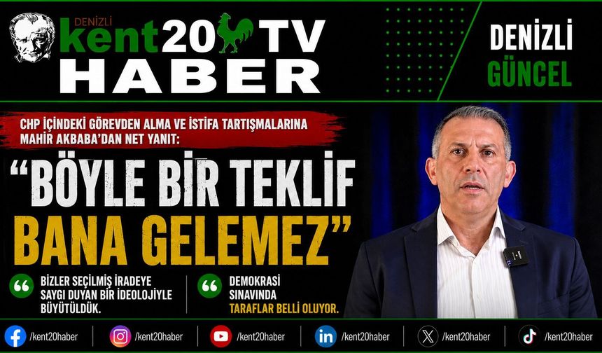 “Böyle Bir Teklif Bana Gelemez”
