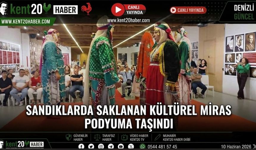 Sandıklarda Saklanan Kültürel Miras Podyuma Taşındı