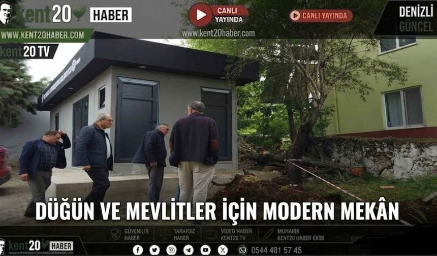 Düğün ve Mevlitler İçin Modern Mekân