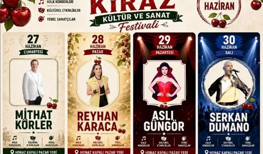 HONAZ BELEDİYESİ 48. KİRAZ FESTİVALİ