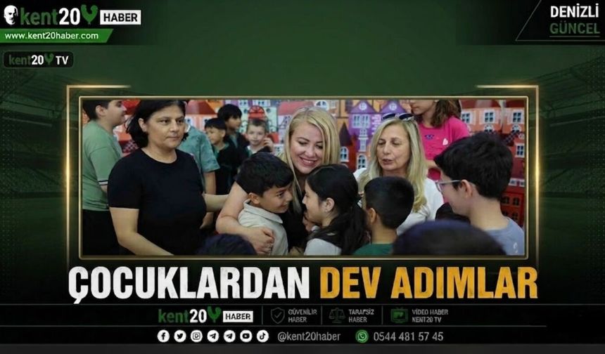 ÇOCUKLARDAN DEV ADIMLAR