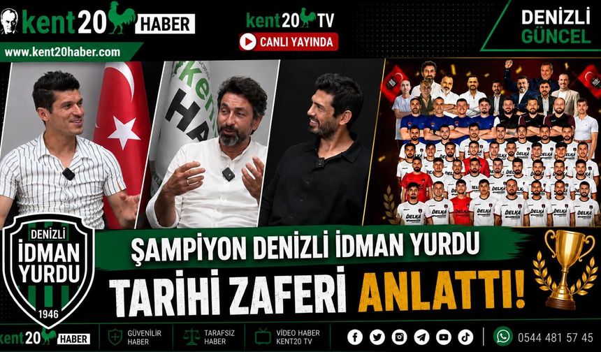 Şampiyon Denizli İdman Yurdu "O Anı Yaşayanlar"da Tarihi Zaferi Anlattı