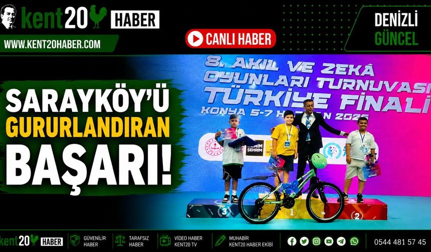 Sarayköy’ü Gururlandıran Başarı