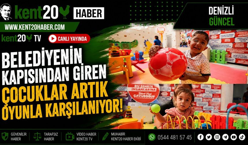 Denizli Büyükşehir’den Miniklere Renkli Karşılama