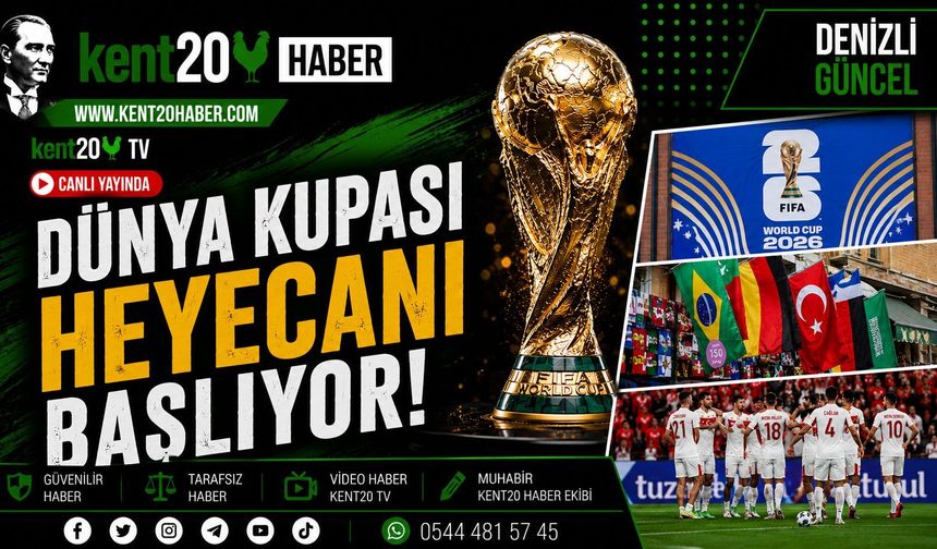 Dünya Kupası heyecanı başlıyor