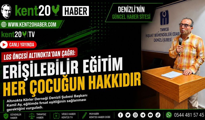 Altınokta’dan LGS Öncesi Çağrı