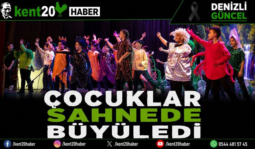 SARAYKÖY’DE ÇOCUKLARDAN UNUTULMAZ TİYATRO GECESİ
