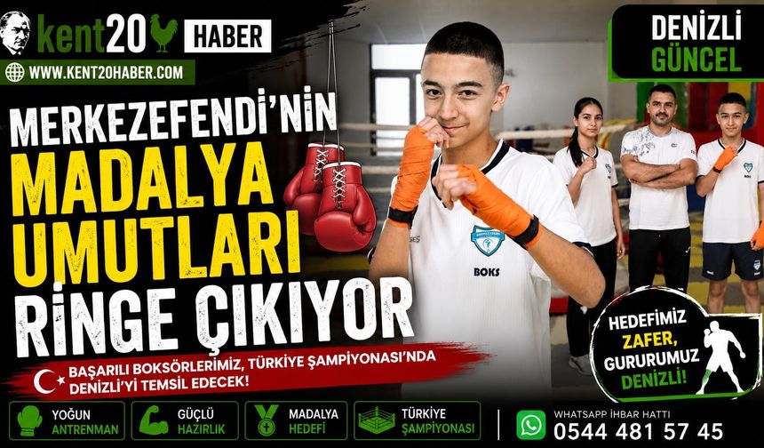Merkezefendi’nin Yumrukları Türkiye Şampiyonası İçin Hazır