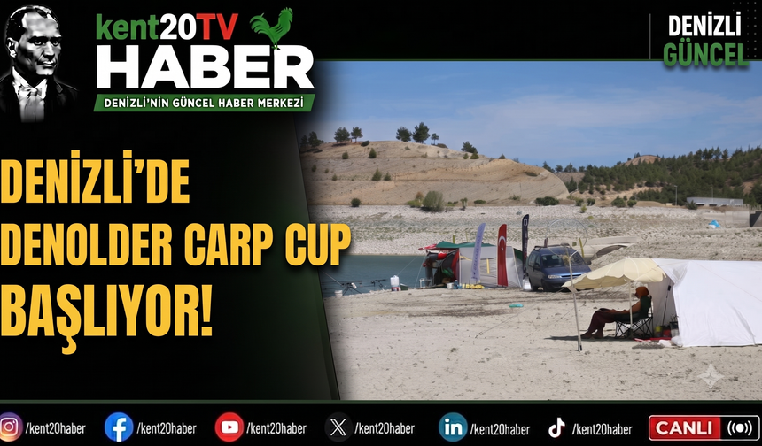 Denizli'de DENOLDER Carp Cup Başlıyor!