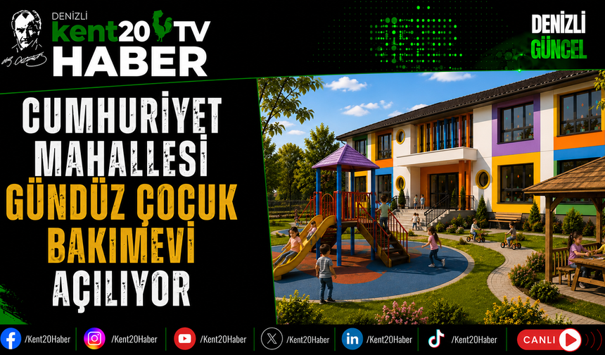 Cumhuriyet Mahallesi Gündüz Çocuk Bakımevi Yükseliyor