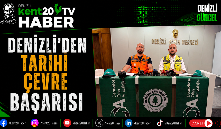 Denizli'den Tarihi Çevre Başarısı