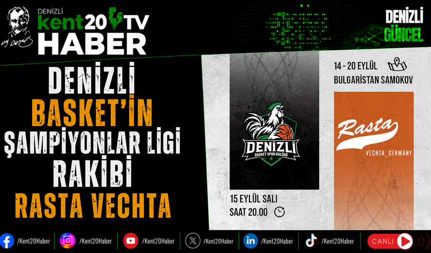 Denizli Basket'in Şampiyonlar Ligi Rakibi Rasta Vechta