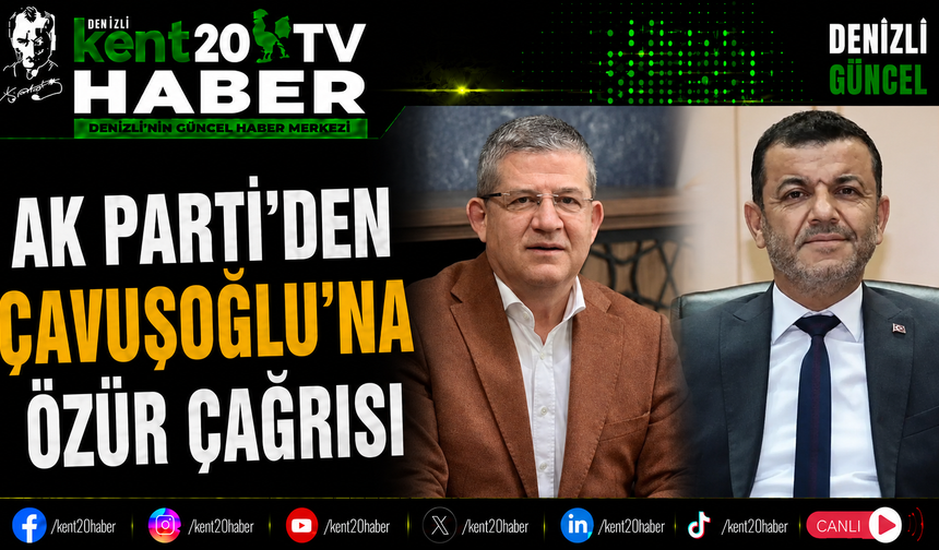 AK Parti'den Çavuşoğlu'na Özür Çağrısı