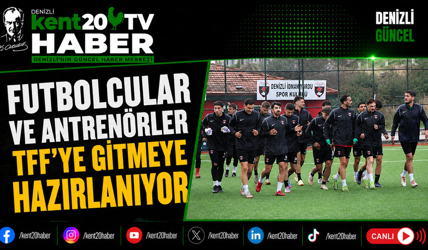 Futbolcular ve Antrenörler TFF’ye Gitmeye Hazırlanıyor