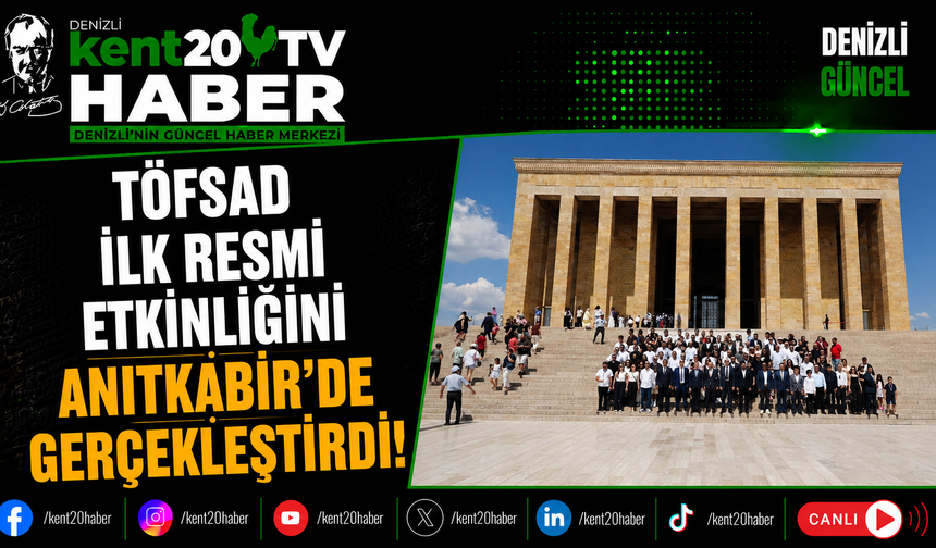 TÖFSAD İlk Resmi Etkinliğini Anıtkabir'de Gerçekleştirdi!