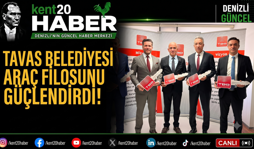 Tavas Belediyesi Araç Filosunu Güçlendirdi!