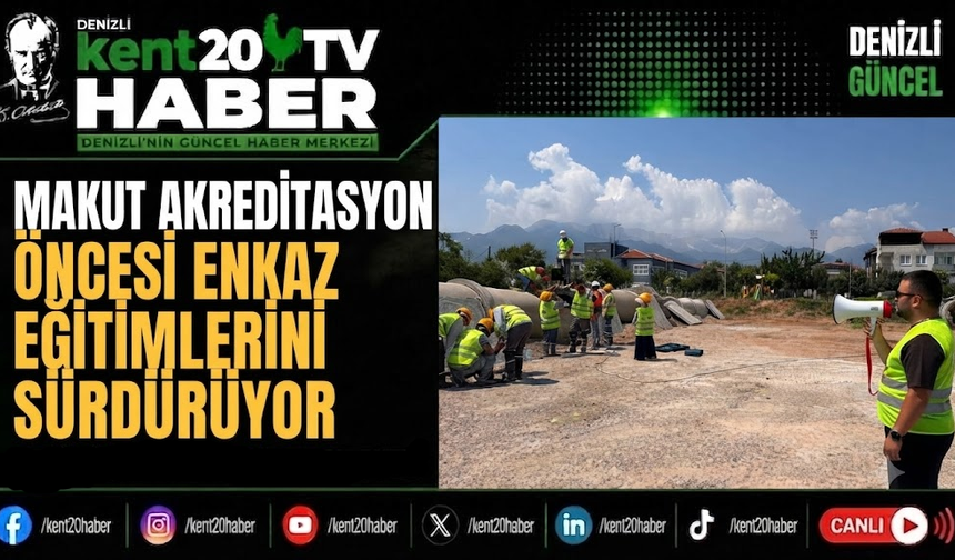 MAKUT Akreditasyon Öncesi Enkaz Eğitimlerini Sürdürüyor
