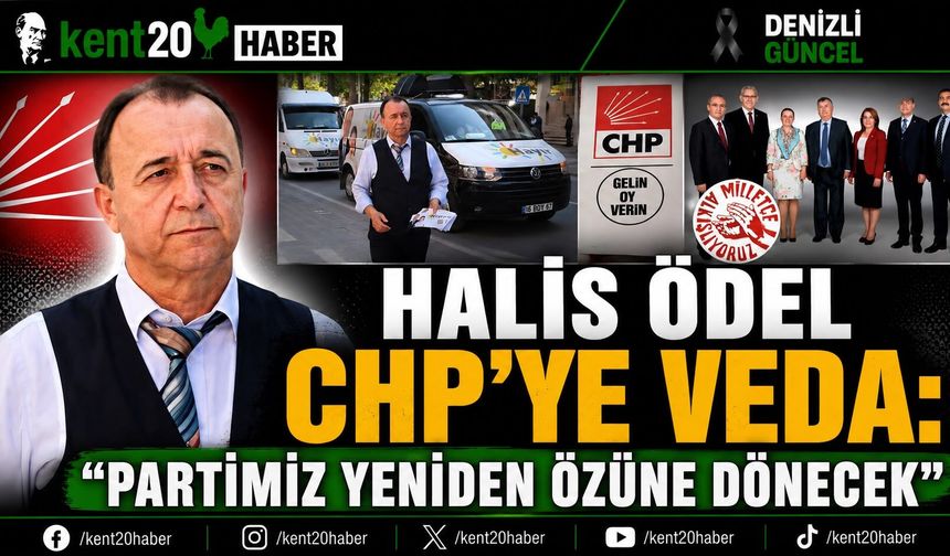CHP’YE VEDA ETTİ: “PARTİMİZ YENİDEN ÖZÜNE DÖNECEK”