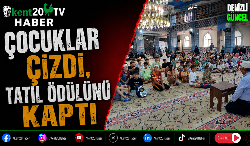 Çocuklar Çizdi, Tatil Ödülünü Kaptı