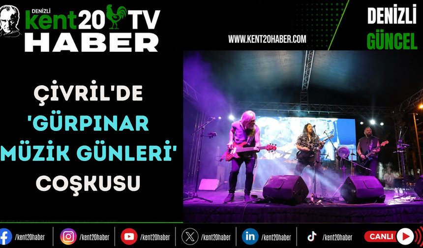 Çivril'de 'Gürpınar Müzik Günleri' coşkusu