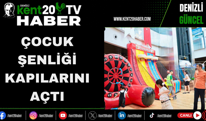 Çocuk Şenliği Kapılarını Açtı