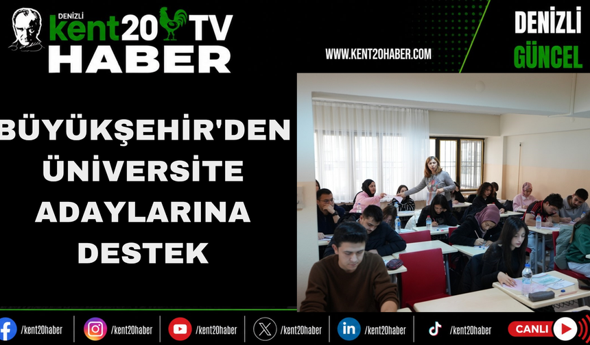 Büyükşehir'den Üniversite Adaylarına Destek