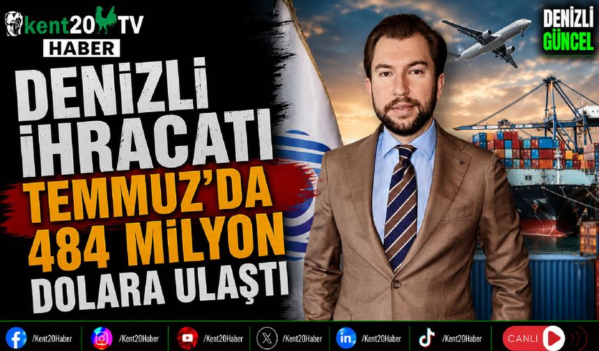 Denizli İhracatı Temmuz'da 484 Milyon Dolara Ulaştı