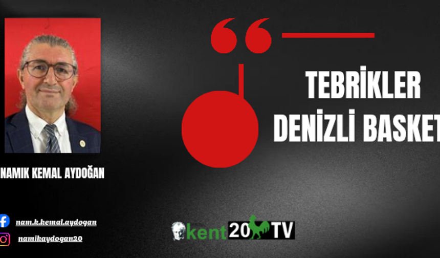 Tebrikler Denizli Basket,