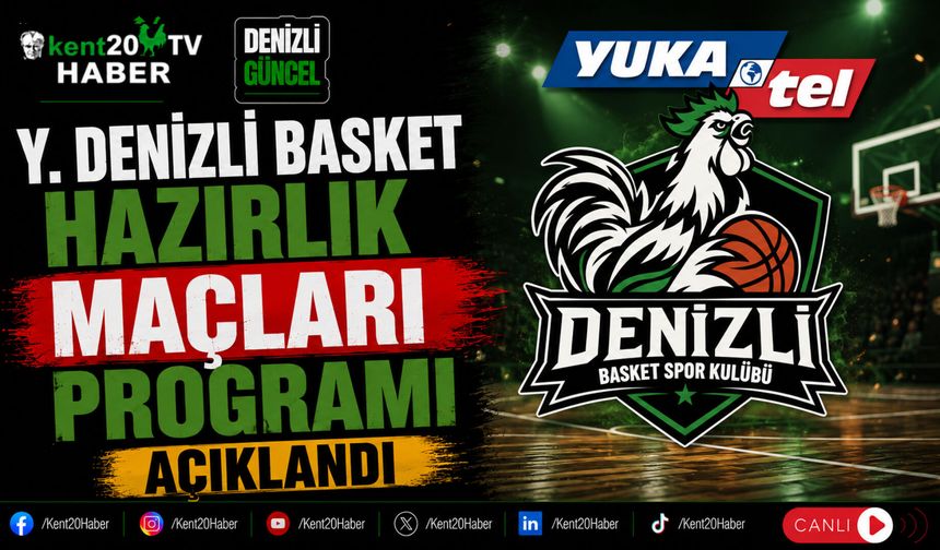 Y. Denizli Basket Hazırlık Maçları Programı Açıklandı