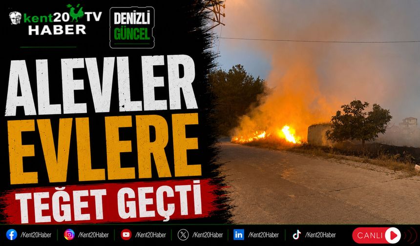 Alevler Evlere Teğet Geçti