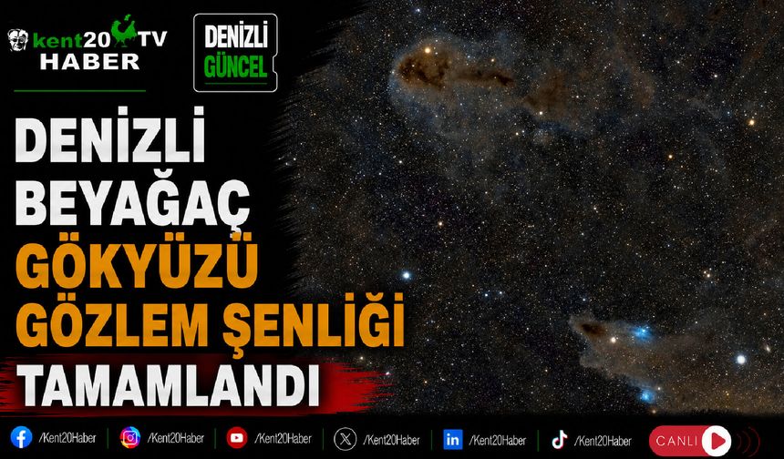 Denizli Beyağaç Gökyüzü Gözlem Şenliği Tamamlandı