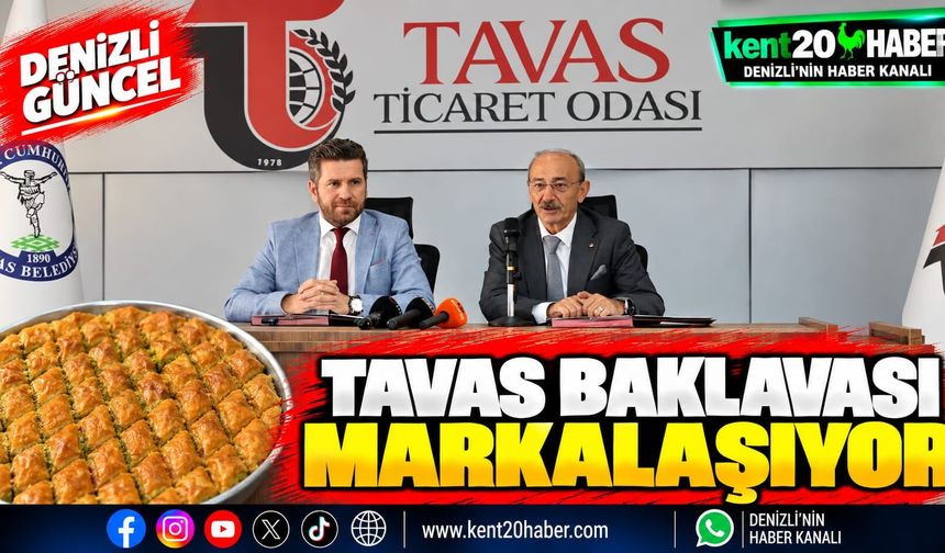 Tavas Baklavası Markalaşıyor