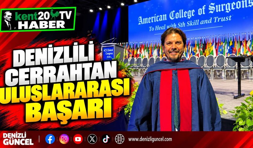 Türk cerrahtan uluslararası çifte başarı