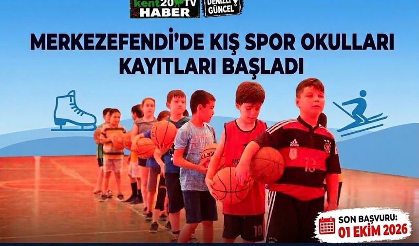 Merkezefendi’de Kış Spor Okulları kayıtları başladı