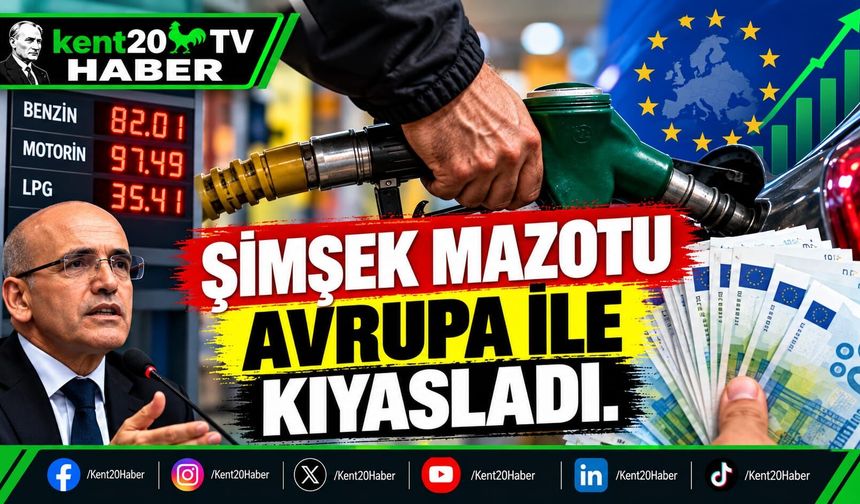 ŞİMŞEK MAZOTU AVRUPA İLE KIYASLADI