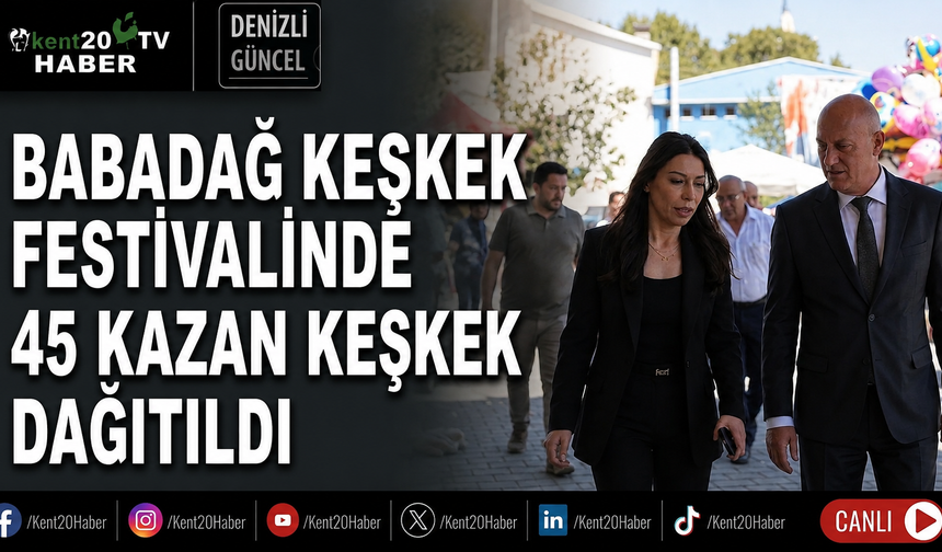 Babadağ’da keşkek coşkusu