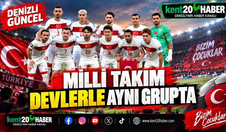 A MİLLİ TAKIM ULUSLAR LİGİ’NDE DEVLERLE AYNI GRUPTA