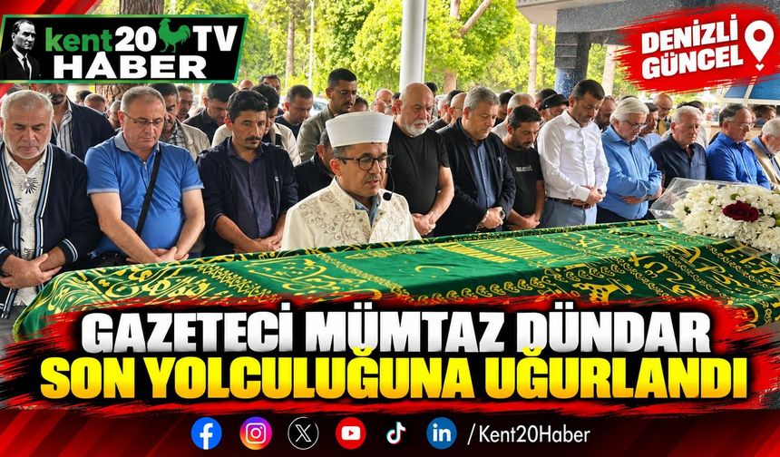 Gazeteci Mümtaz Dündar son yolculuğuna uğurlandı