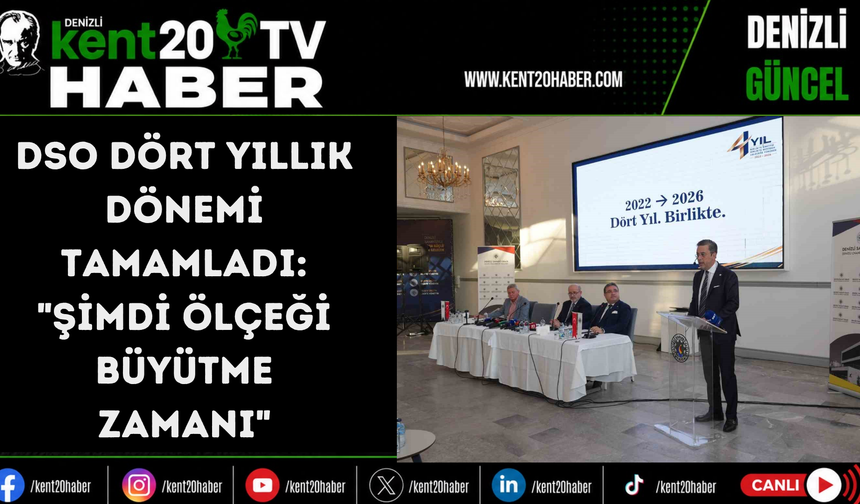 DSO dört yıllık dönemi tamamladı: "Şimdi ölçeği büyütme zamanı"