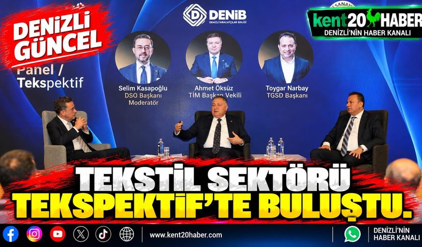 Tekstil Sektörü TEKSPEKTİF’te Buluştu